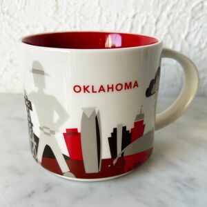 Starbucks Mug Oklahoma You Are Here Collection - 2016 Starbucks Coffee Cup